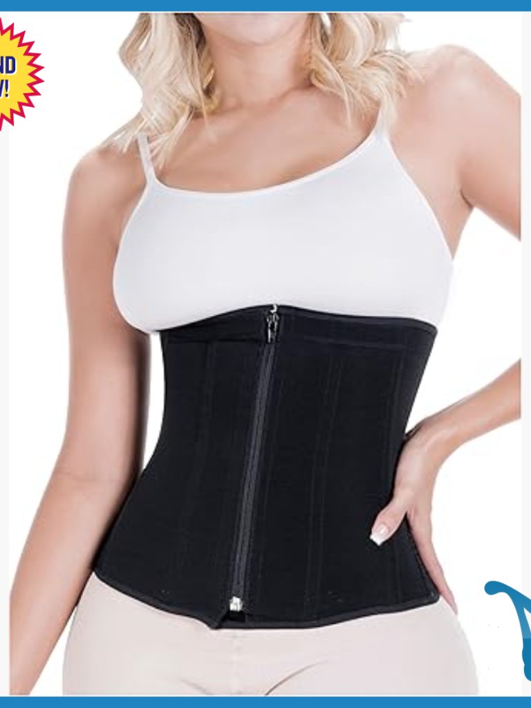 Large Open Bust Waist Cincher Tummy Control Compression Shapewear Slim Fit